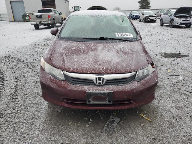 Photo 5 from auction – 2012 HONDA CIVIC LX with VIN JHMFB2F50CS002969