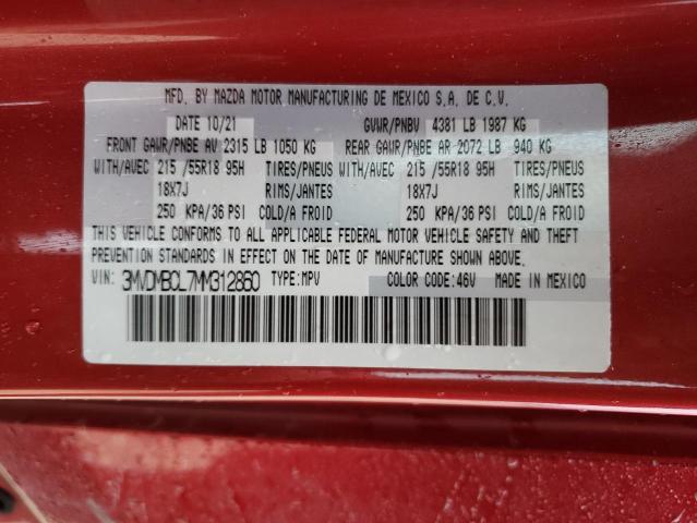 Photo 14 from auction – 2021 MAZDA CX-30 PREF with VIN 3MVDMBCL7MM312860