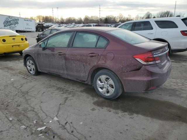 Photo 2 from auction – 2015 HONDA CIVIC LX with VIN 19XFB2F5XFE282635