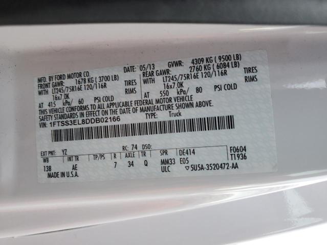 Photo 14 from auction – 2013 FORD ECONOLINE with VIN 1FTSS3EL8DDB02166