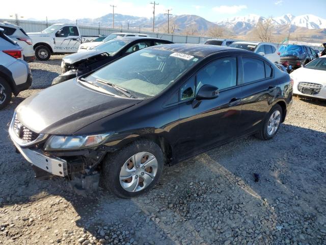 Photo 1 from auction – 2013 HONDA CIVIC LX with VIN 2HGFB2F54DH590726