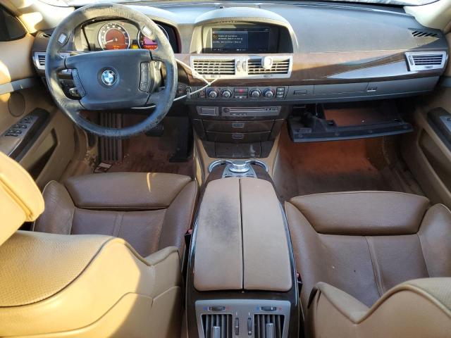 Photo 8 from auction – 2007 BMW 750 with VIN WBAHN83537DT75374