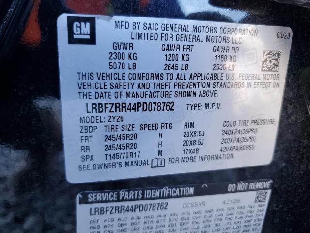 Photo 14 from auction – 2023 BUICK ENVISION A with VIN LRBFZRR44PD078762