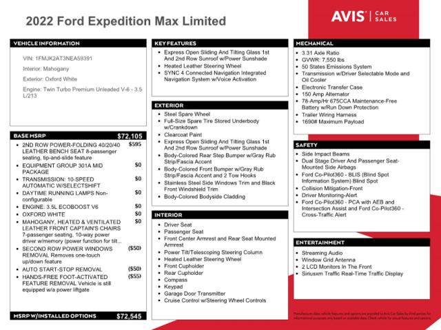 Photo 13 from auction – 2022 FORD EXPEDITION with VIN 1FMJK2AT3NEA59391