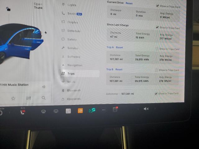 Photo 9 from auction – 2018 TESLA MODEL 3 with VIN 5YJ3E1EB8JF120288