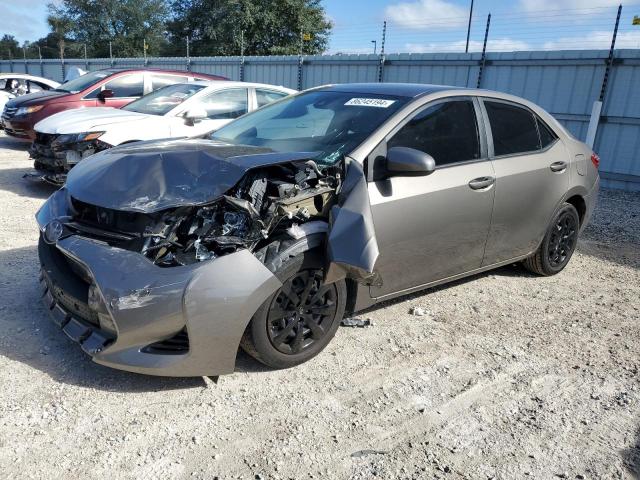 TOYOTA COROLLA L 2018 with VIN 5YFBURHE8JP798725 - Photo from auction