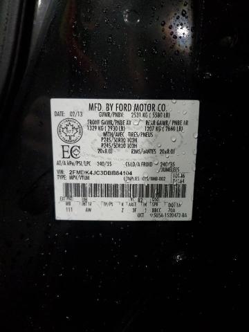 Photo 14 from auction – 2013 FORD EDGE SEL with VIN 2FMDK4JC3DBB84104