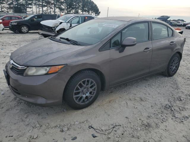 HONDA CIVIC LX 2012 with VIN 2HGFB2F54CH529035 - Photo from auction