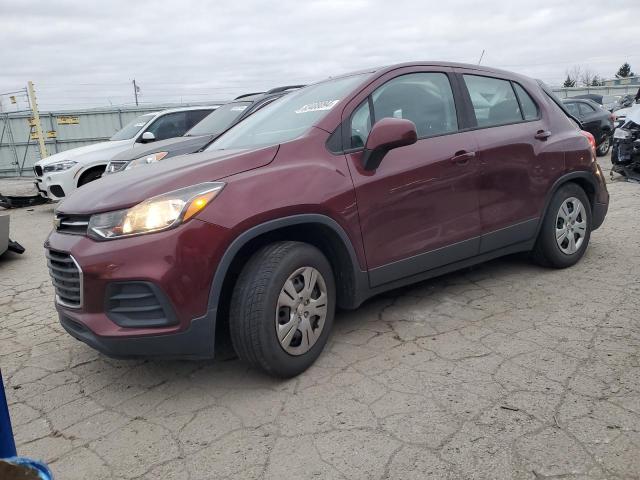 CHEVROLET TRAX LS 2017 with VIN 3GNCJKSB6HL240454 - Photo from auction