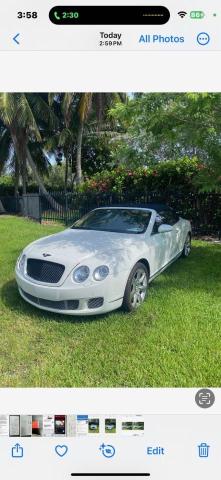 BENTLEY CONTINENTA 2008 with VIN SCBDR33W08C056025 - Photo from auction