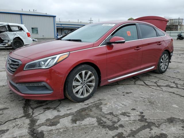 HYUNDAI SONATA SPO 2016 with VIN 5NPE34AF5GH283595 - Photo from auction