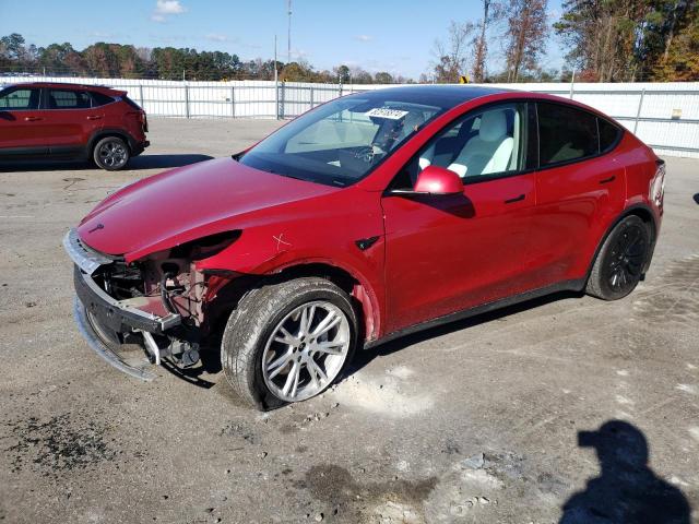 TESLA MODEL Y 2020 with VIN 5YJYGDEE0LF049263 - Photo from auction