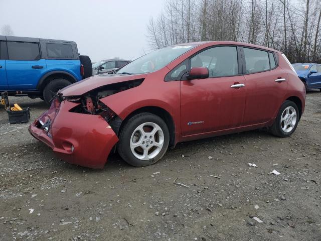 NISSAN LEAF S 2015 with VIN 1N4AZ0CP9FC305383 - Photo from auction