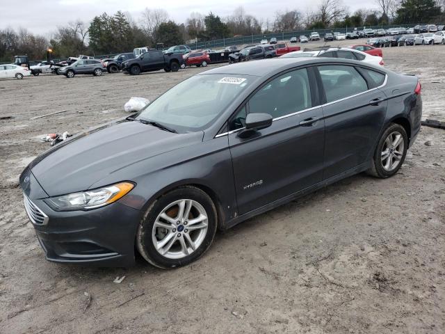 FORD FUSION SE 2018 with VIN 3FA6P0LU2JR199273 - Photo from auction