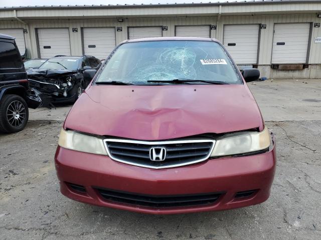 Photo 5 from auction – 2002 HONDA ODYSSEY LX with VIN 5FNRL18522B028567