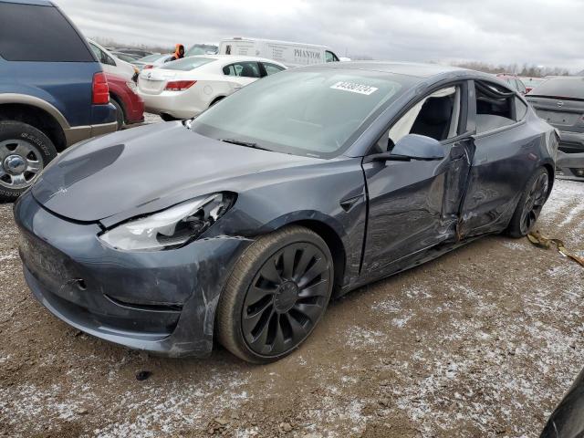TESLA MODEL 3 2022 with VIN 5YJ3E1EC8NF337354 - Photo from auction