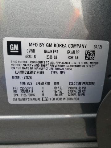 Photo 14 from auction – 2021 BUICK ENCORE GX with VIN KL4MMDSL9MB174299