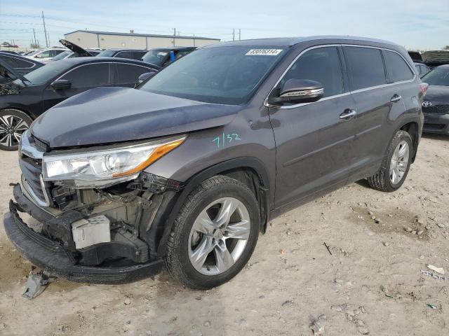 TOYOTA HIGHLANDER 2015 with VIN 5TDDKRFH7FS096745 - Photo from auction