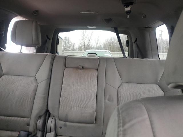 Photo 10 from auction – 2012 HONDA PILOT LX with VIN 5FNYF4H21CB022495
