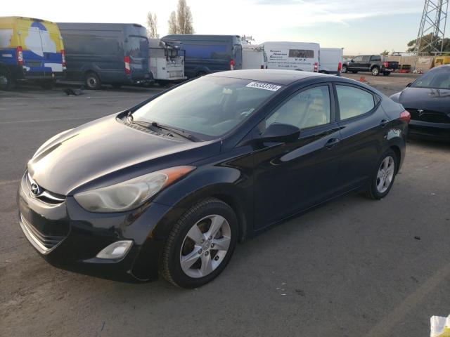 HYUNDAI ELANTRA GL 2012 with VIN KMHDH4AE5CU373166 - Photo from auction