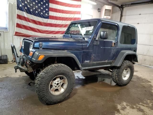 JEEP WRANGLER / 2001 with VIN 1J4FA49SX1P302384 - Photo from auction