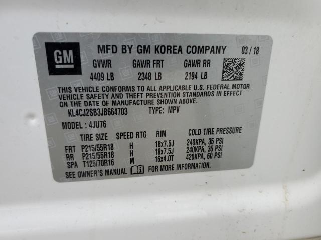 Photo 14 from auction – 2018 BUICK ENCORE with VIN KL4CJ2SB3JB664703