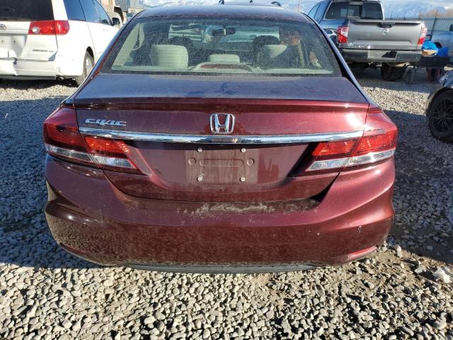 Photo 6 from auction – 2013 HONDA CIVIC LX with VIN 19XFB2F52DE025076