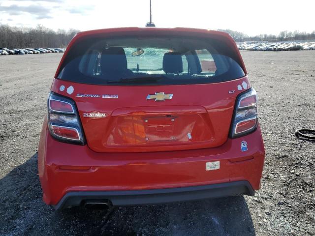 Photo 6 from auction – 2017 CHEVROLET SONIC LT with VIN 1G1JD6SBXH4151287
