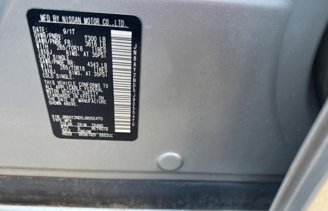 Photo 10 from auction – 2018 NISSAN ARMADA SV with VIN JN8AY2ND5J9055470