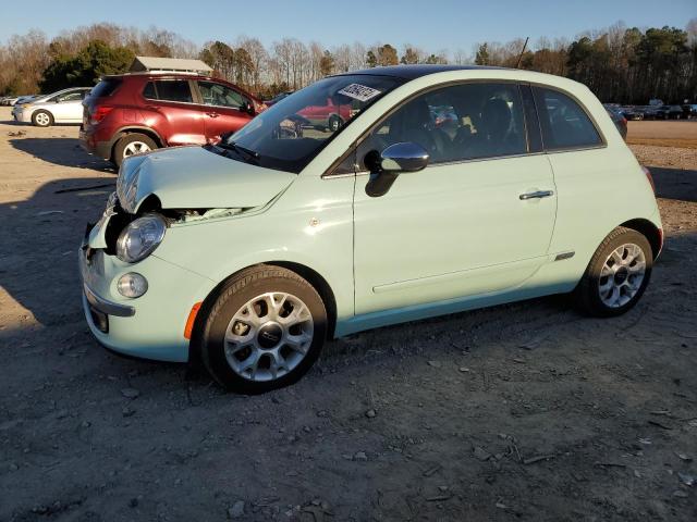 FIAT 500 LOUNGE 2017 with VIN 3C3CFFCR3HT553799 - Photo from auction