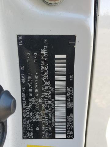 Photo 14 from auction – 2017 TOYOTA HIGHLANDER with VIN 5TDDZRFH7HS360500