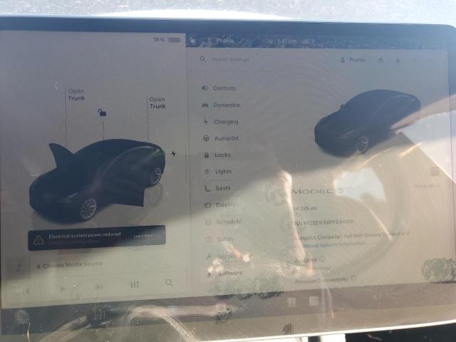 Photo 9 from auction – 2023 TESLA MODEL 3 with VIN 5YJ3E1EA8PF594189