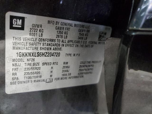 Photo 14 from auction – 2017 GMC ACADIA DEN with VIN 1GKKNXLS6HZ204720