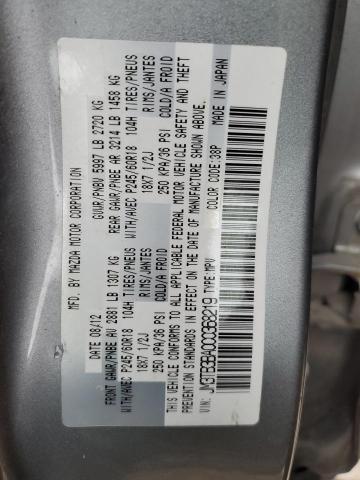 Photo 14 from auction – 2012 MAZDA CX-9 with VIN JM3TB3BA0C0368219
