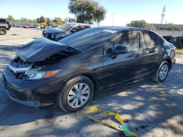 HONDA CIVIC LX 2012 with VIN 19XFB2F58CE363550 - Photo from auction