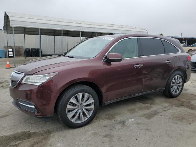 ACURA MDX TECHNO 2014 with VIN 5FRYD4H48EB023720 - Photo from auction