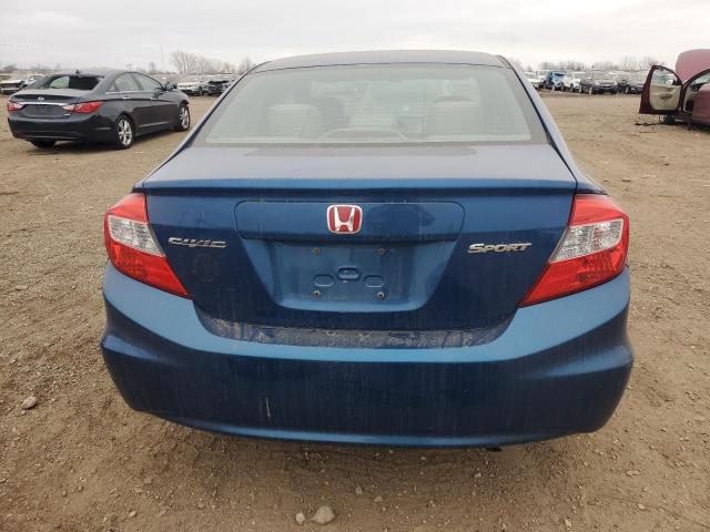 Photo 6 from auction – 2012 HONDA CIVIC LX with VIN 19XFB2F50CE037404
