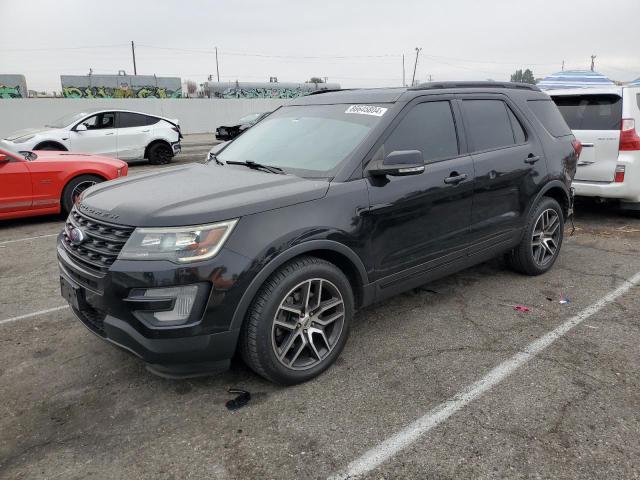 FORD EXPLORER S 2017 with VIN 1FM5K8GTXHGD41984 - Photo from auction