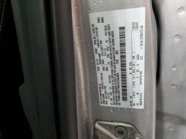 Photo 14 from auction – 2019 FORD ESCAPE S with VIN 1FMCU0F70KUC54305