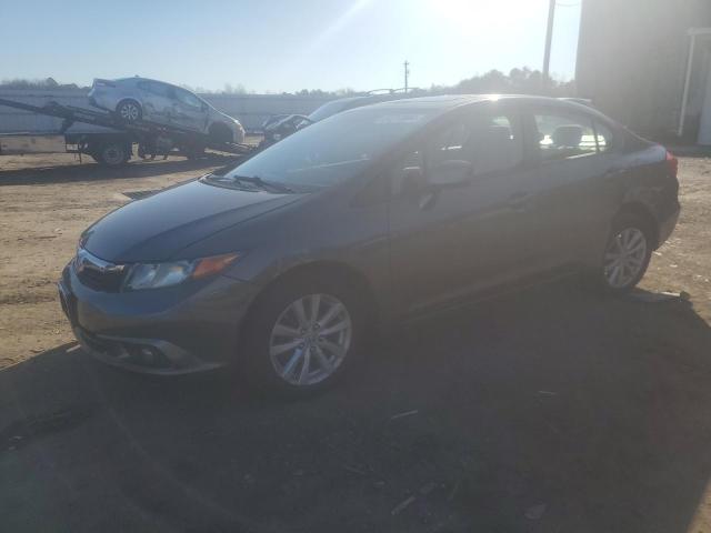 HONDA CIVIC EX 2012 with VIN 2HGFB2F8XCH524206 - Photo from auction