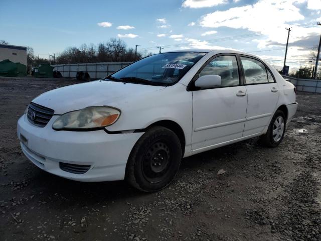 TOYOTA COROLLA CE 2003 with VIN 2T1BR32E73C152960 - Photo from auction