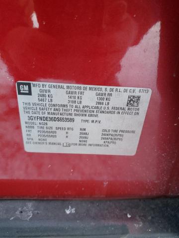 Photo 14 from auction – 2013 CADILLAC SRX PERFOR with VIN 3GYFNDE36DS653589