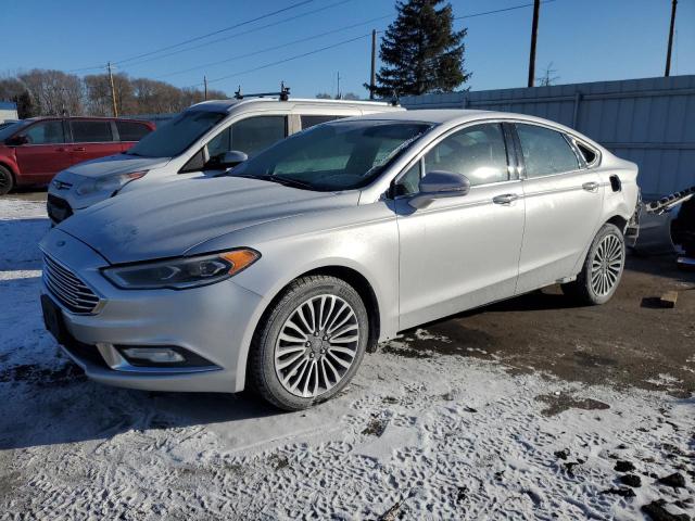 FORD FUSION SE 2017 with VIN 3FA6P0T91HR367717 - Photo from auction