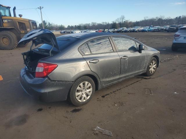 Photo 3 from auction – 2012 HONDA CIVIC LX with VIN 2HGFB2F57CH325071