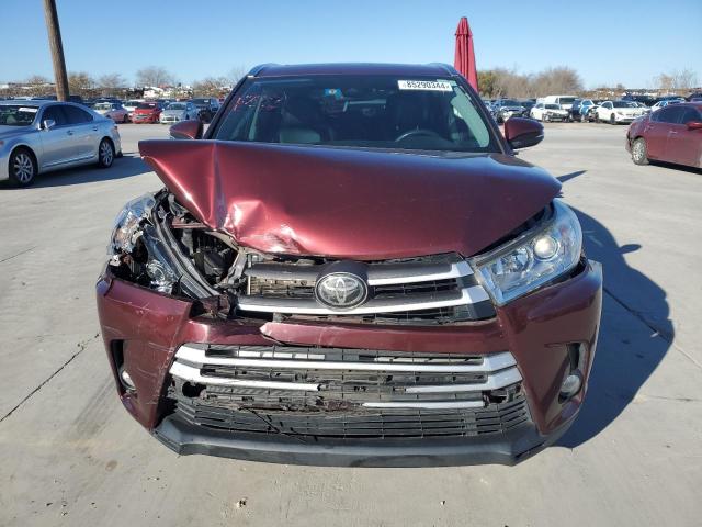 Photo 5 from auction – 2018 TOYOTA HIGHLANDER with VIN 5TDKZRFH8JS278370