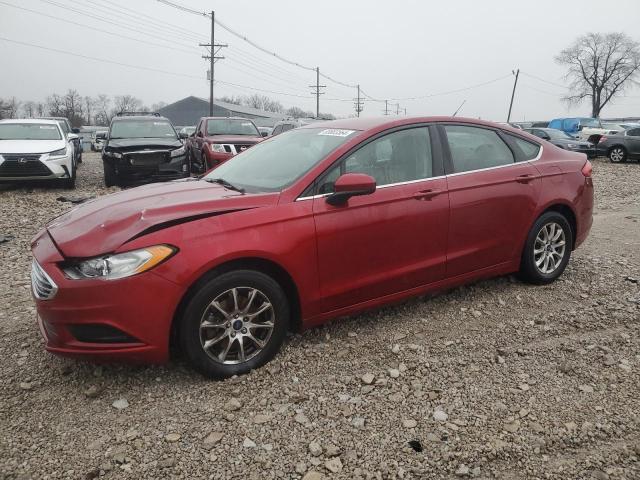 FORD FUSION S 2017 with VIN 3FA6P0G75HR328444 - Photo from auction