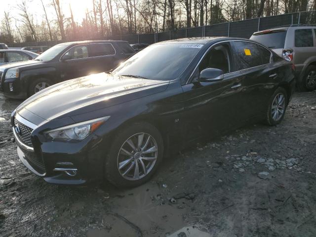 INFINITI Q50 BASE 2015 with VIN JN1BV7AR3FM421540 - Photo from auction