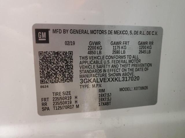 Photo 14 from auction – 2019 GMC TERRAIN SL with VIN 3GKALVEXXKL317020