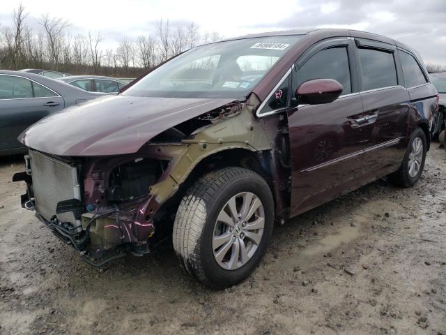 HONDA ODYSSEY EX 2014 with VIN 5FNRL5H61EB019010 - Photo from auction