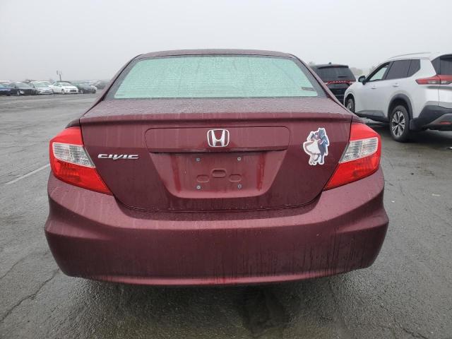 Photo 6 from auction – 2012 HONDA CIVIC LX with VIN 2HGFB2F52CH596250